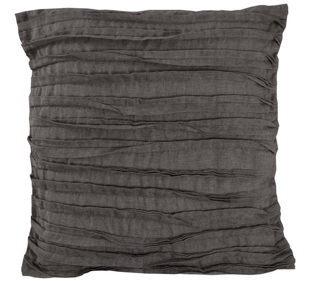 Lazy Linen Charcoal Cushion